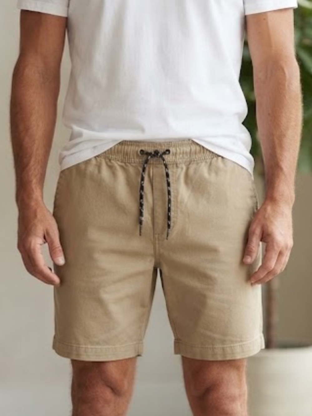 Split Co. Drawstring Shorts